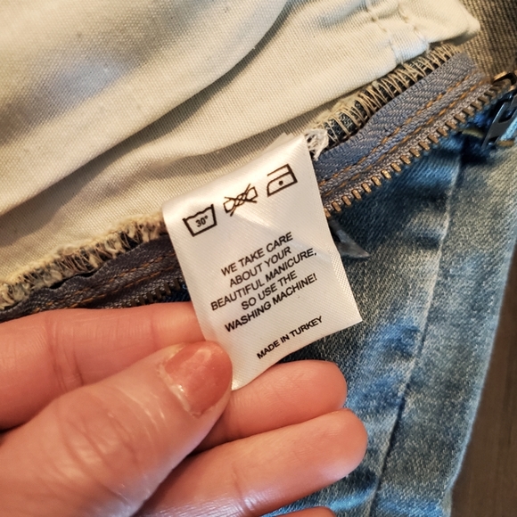 NWT - Le Volière Denim Pencil Skirt - Picture 11 of 16